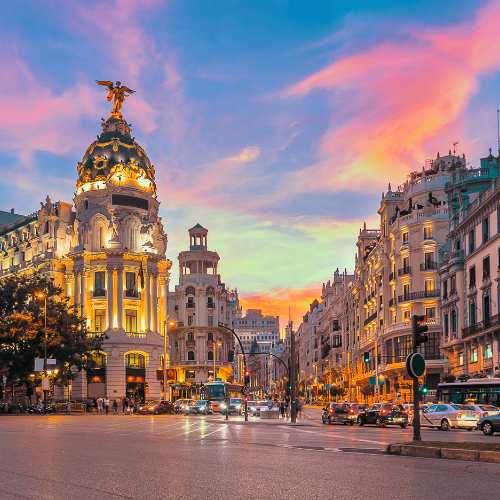 Madrid Cityscape